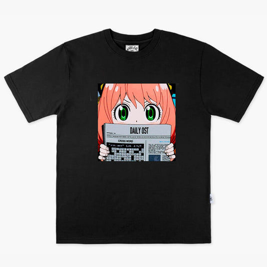 benpaolv Anime Aesthetic Anya Forger With Newspaper T-Shirt