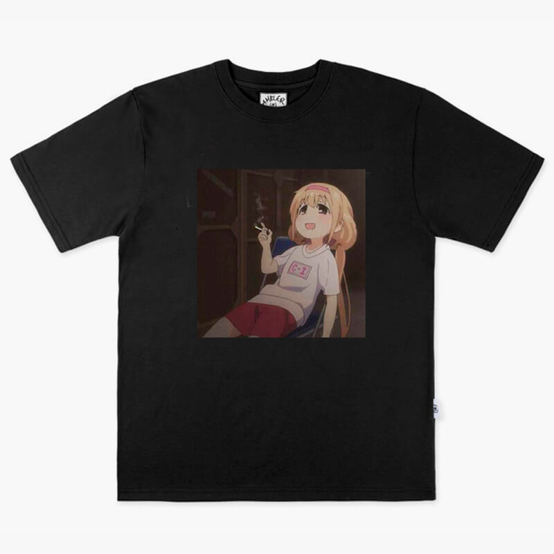 benpaolv Anime Girl Smokin Animecore T-Shirt