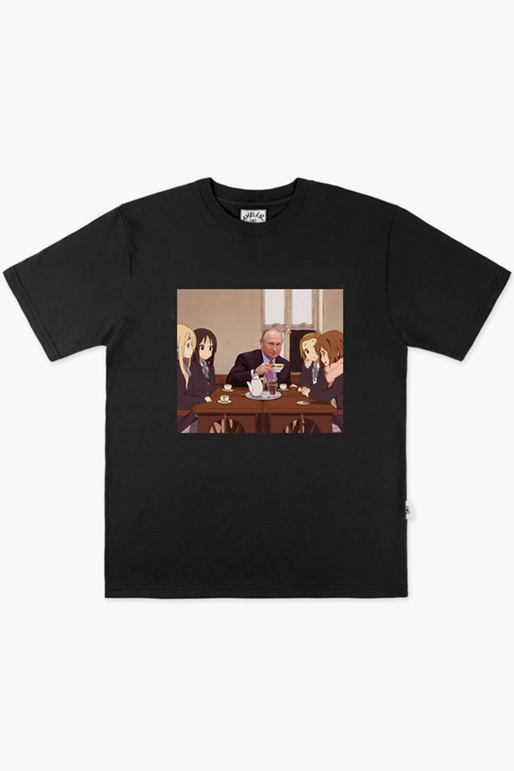 benpaolv Animecore Aesthetic Putin Tea Party with K-On Girls T-Shirt