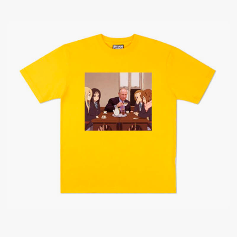 benpaolv Animecore Aesthetic Putin Tea Party with K-On Girls T-Shirt