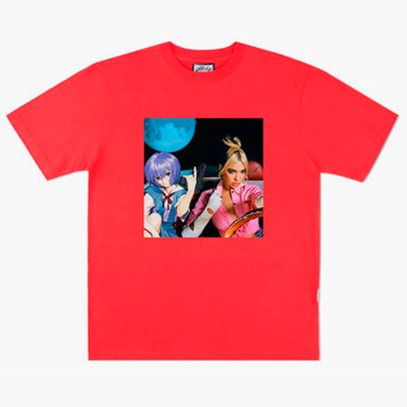 benpaolv Animecore Aesthetic Rei Ayanami and Dua Lipa T-Shirt