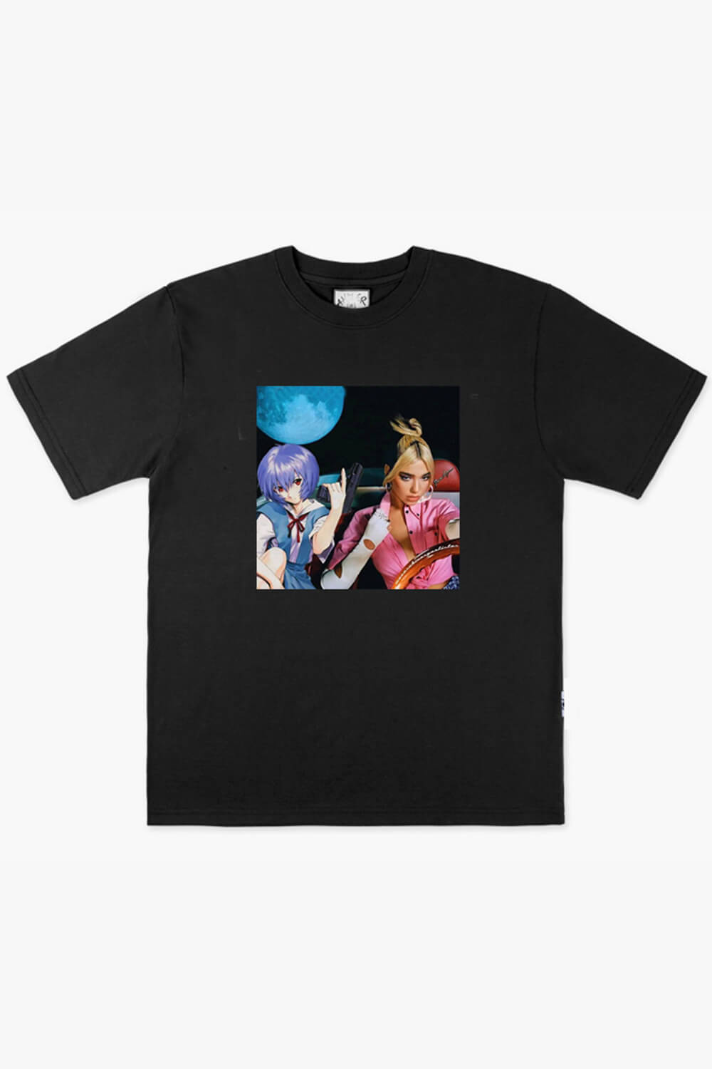 benpaolv Animecore Aesthetic Rei Ayanami and Dua Lipa T-Shirt