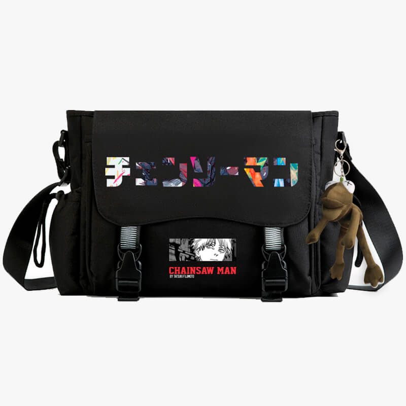 benpaolv Animecore Chainsaw Man Messenger Shoulder Bag