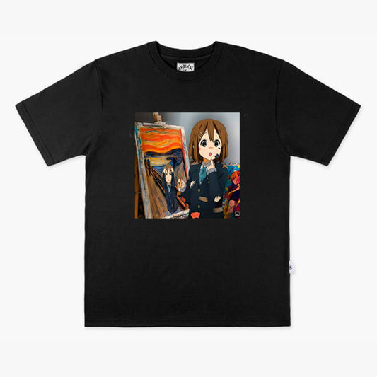 benpaolv Animecore K-On Yuri Scream Painting T-Shirt