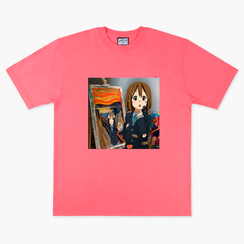 benpaolv Animecore K-On Yuri Scream Painting T-Shirt