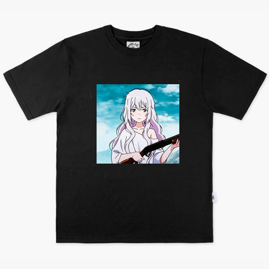 benpaolv Animecore Kozakura With a Shotgun T-Shirt Otherside Picnic