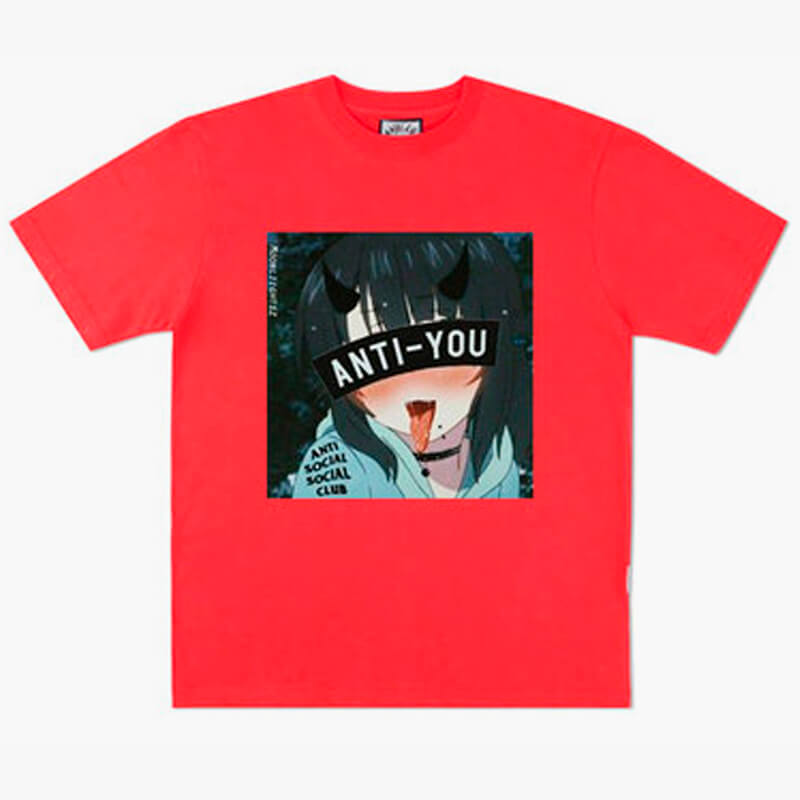 benpaolv Anti-You Anime Girl T-Shirt Animecore