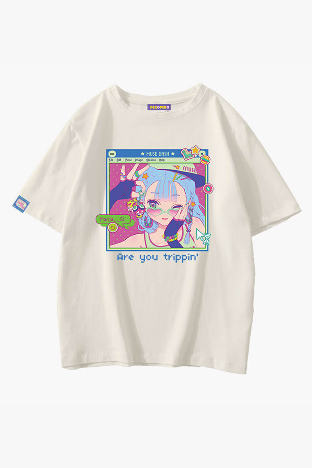 benpaolv Are You Trippin Anime T-Shirt Webcore Aesthetic