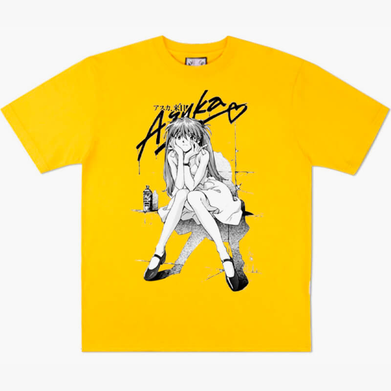 benpaolv Asuka Langle in Dress Anime Aesthetic Tee