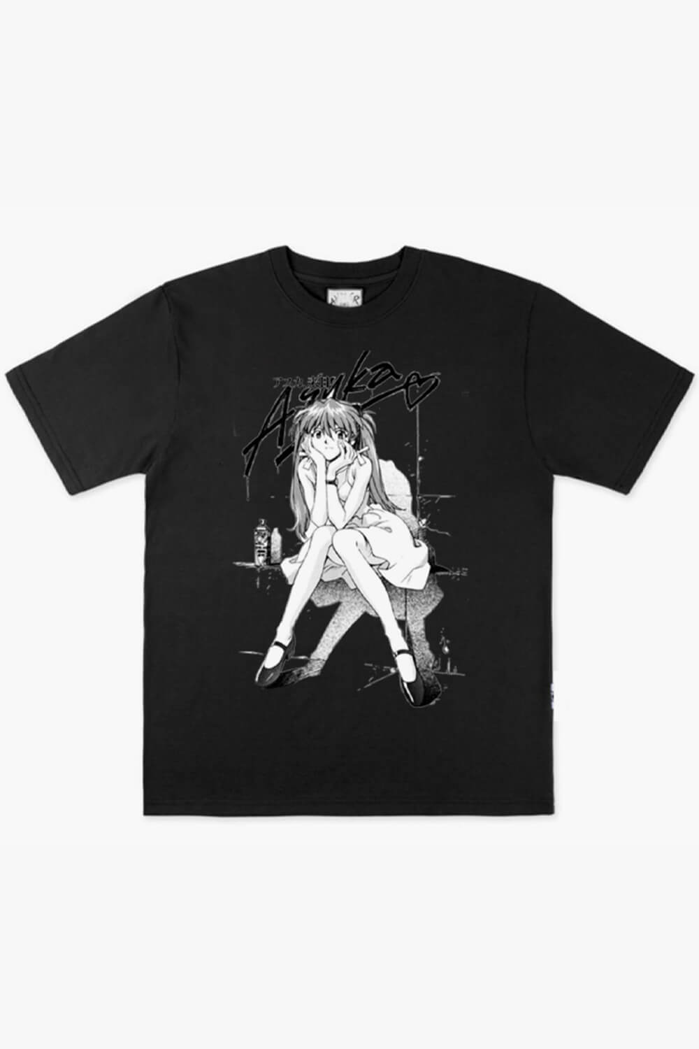 benpaolv Asuka Langle in Dress Anime Aesthetic Tee