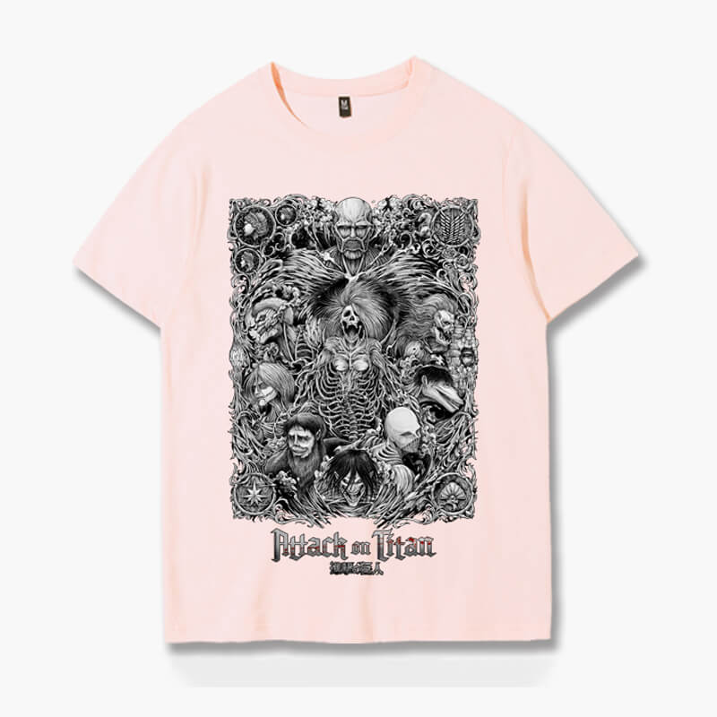 benpaolv Attack on Titan Nine Titans T-Shirt