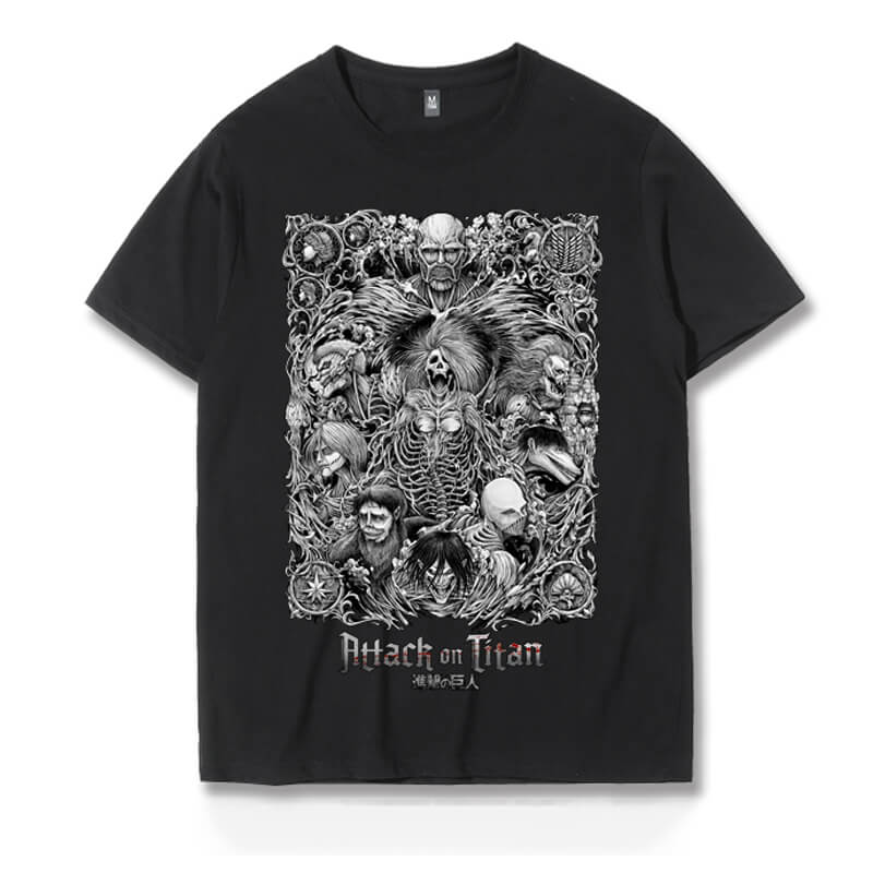 benpaolv Attack on Titan Nine Titans T-Shirt