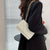 Benpaolv Mini Fashion Embossed Shoulder Bag, Trendy Flap Underarm Bag, Women's Casual Handbag & Purse