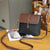 Benpaolv Trendy Genuine Leather Crossbody Bag with Color Contrast Flap and Square Design - Perfect Shoulder Purse for Women