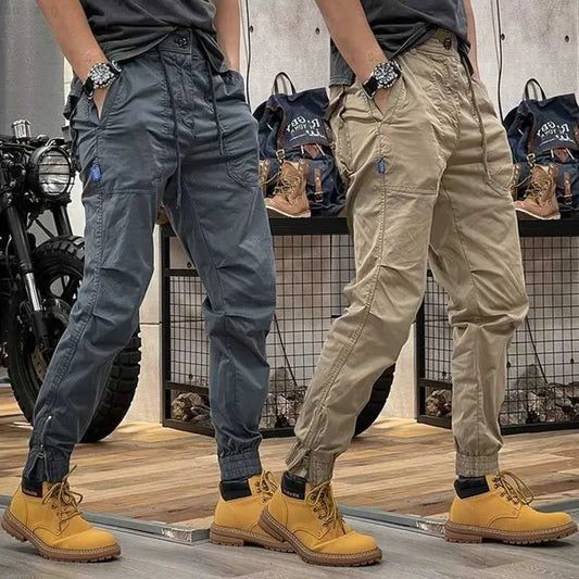 Men's Pants Camo Navy Trousers Man Harem Y2K Tactical Military Cargo for Men Techwear High Quality Outdoor Hip Hop Work Stacked Slacks 230524