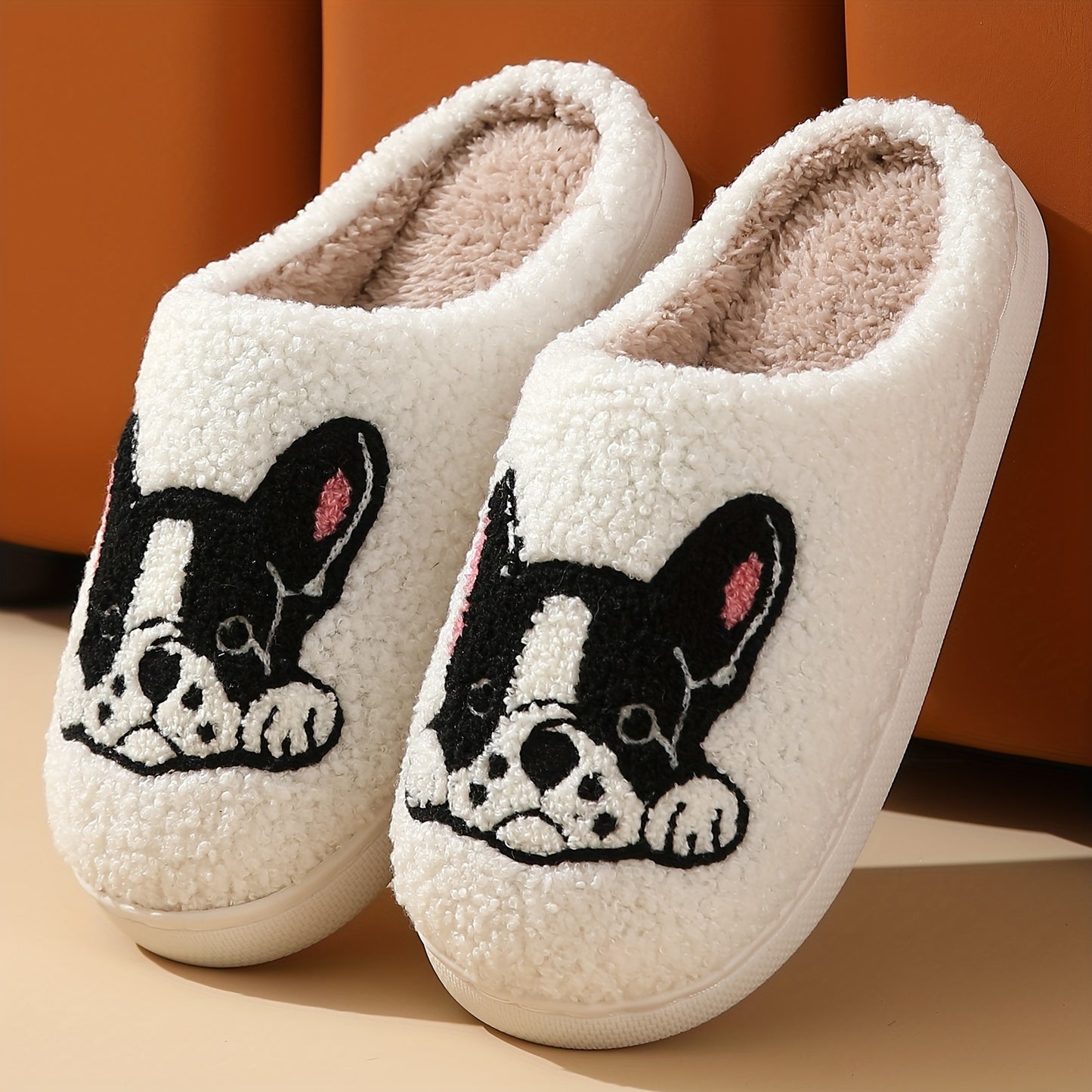 Cute Cartoon Home Slippers, Cozy Indoor House Slippers With Faux Fur Lining, Soft And Warm For Women, Winter & Autumn