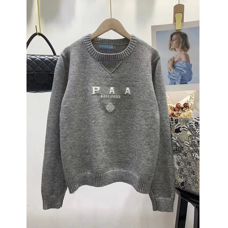 france Designer classic mens clothing Chest letter sweater fashion Animal print casual Autumn Winter hoodie pullover Men women Round neck Milano Sweaters