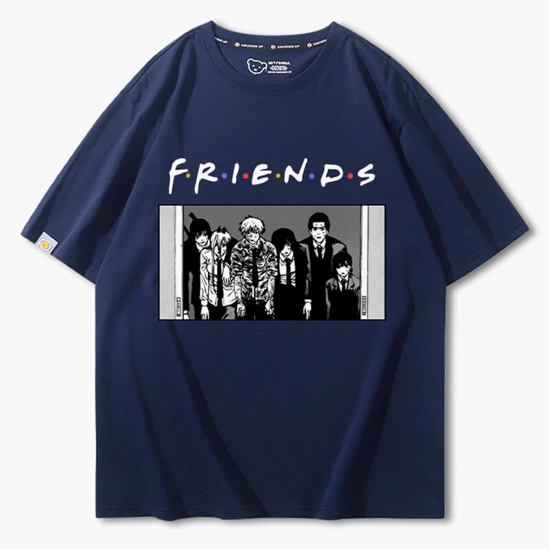 benpaolv Chainsaw Man Friends Meme T-Shirt