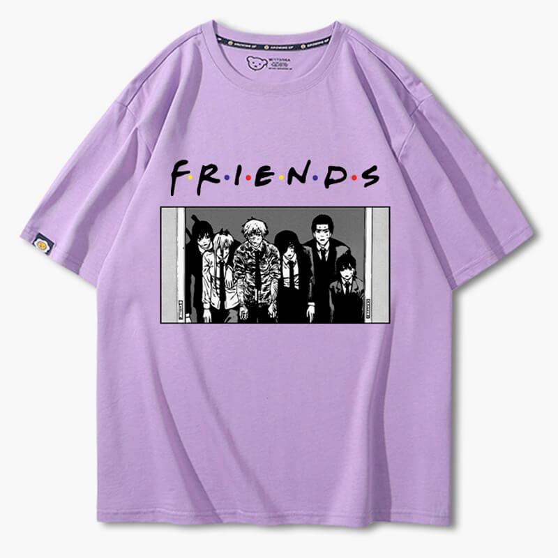 benpaolv Chainsaw Man Friends Meme T-Shirt