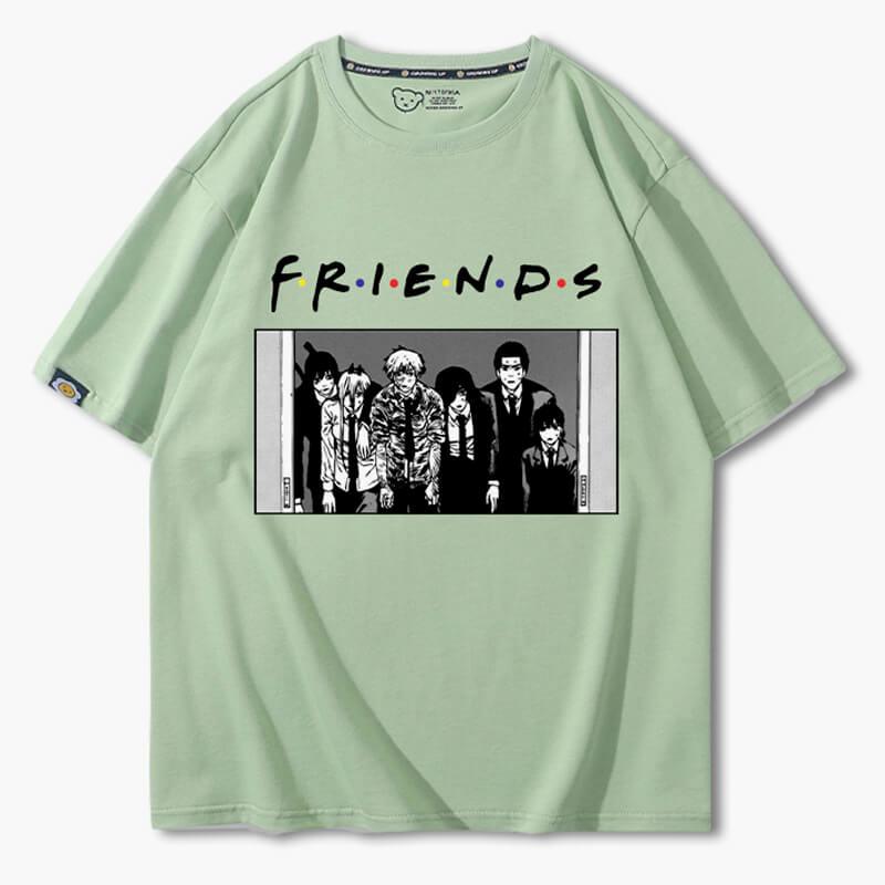 benpaolv Chainsaw Man Friends Meme T-Shirt