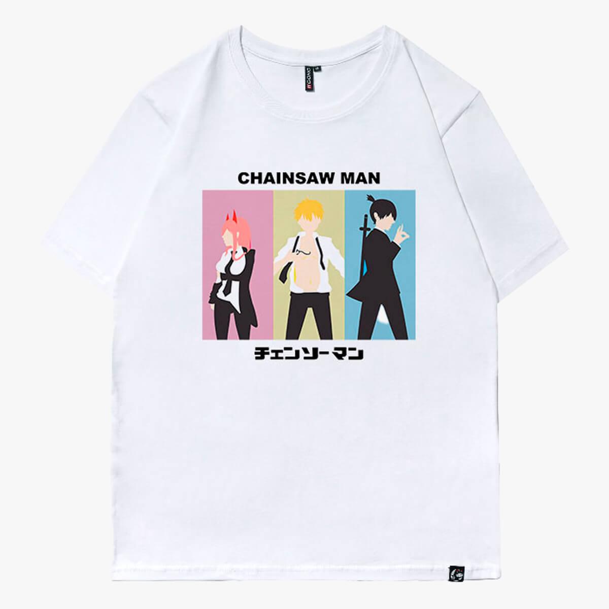 benpaolv Chainsaw Man Minimalism Art T-Shirt