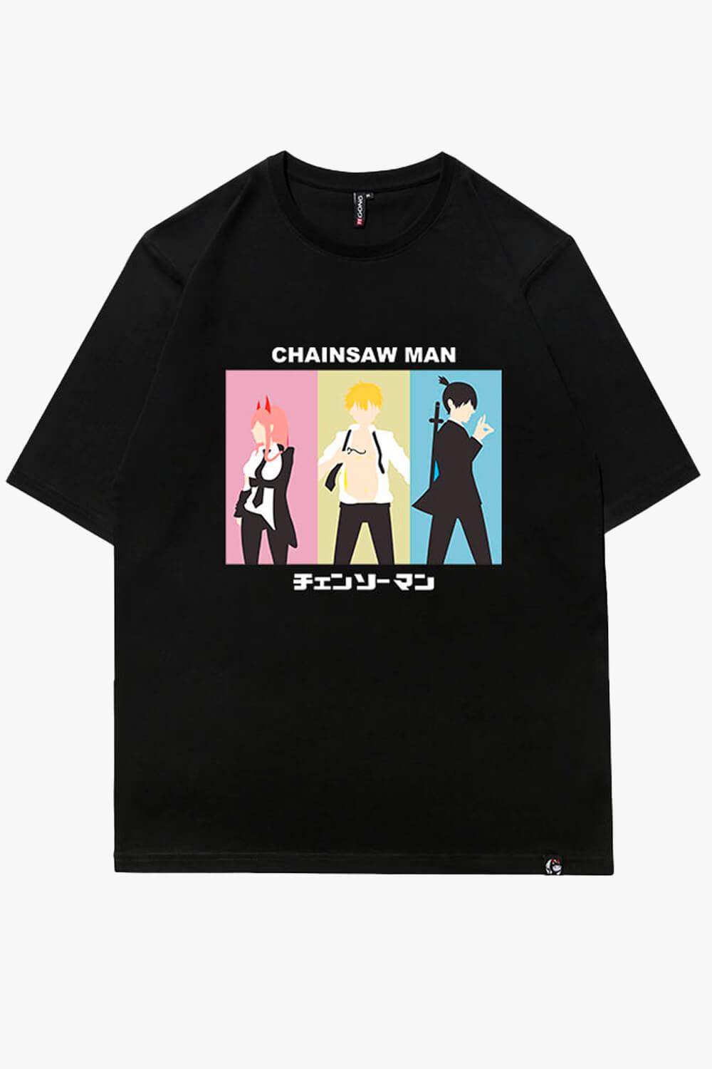 benpaolv Chainsaw Man Minimalism Art T-Shirt