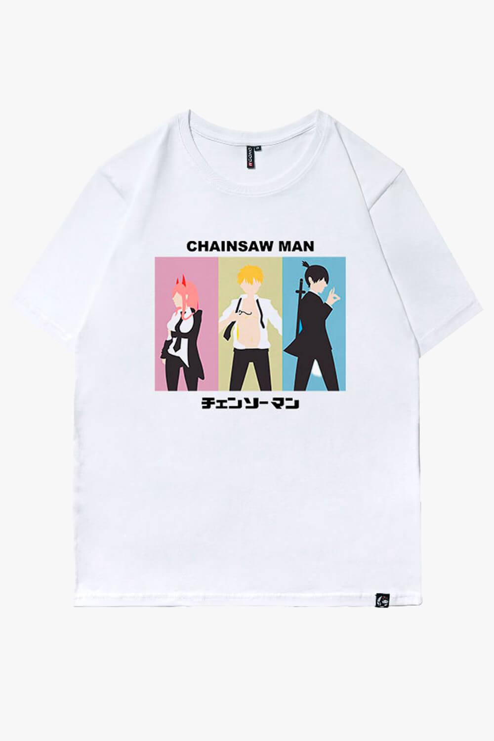 benpaolv Chainsaw Man Minimalism Art T-Shirt