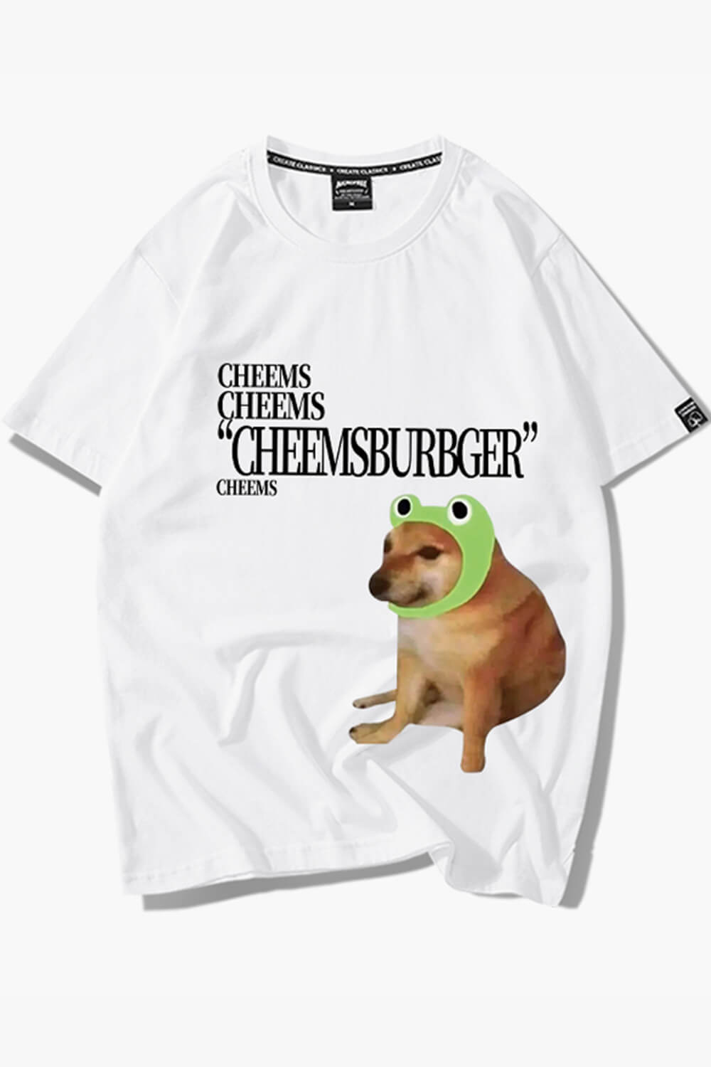 benpaolv Cheemsburger Dog T-Shirt Meme Aesthetic