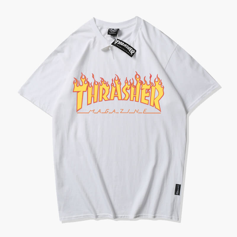 benpaolv Classic Thrasher Magazine Flame T-Shirt