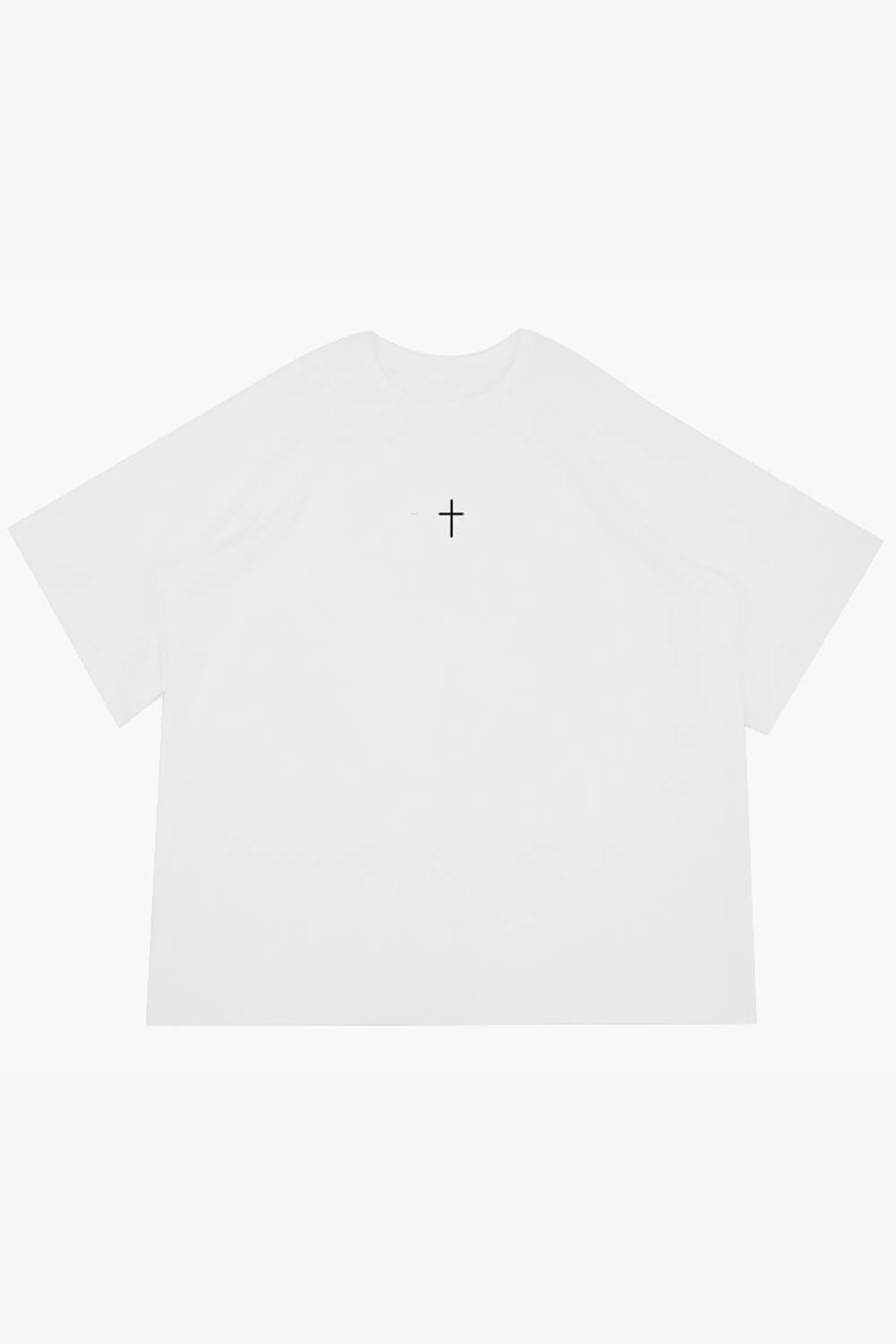 benpaolv Cross Embroidery Darkcore T-Shirt