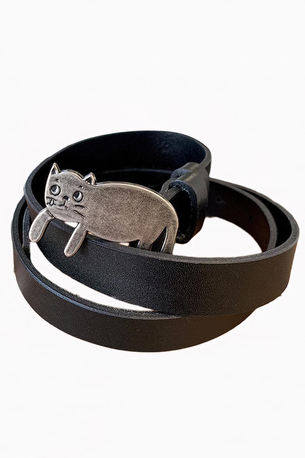 benpaolv Cute Crying Cat Buckle Belt