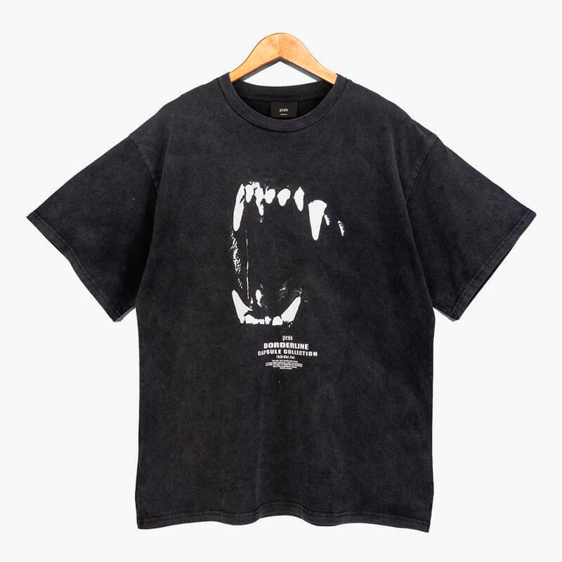 benpaolv Dark Grunge T-Shirt Rottweiler Teeth