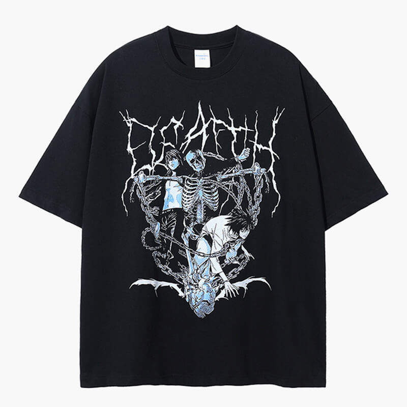 benpaolv Death Note T-Shirt Dark Style Anime Aesthetic