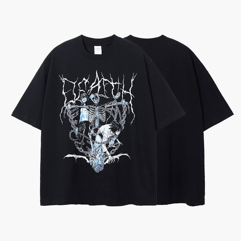 benpaolv Death Note T-Shirt Dark Style Anime Aesthetic