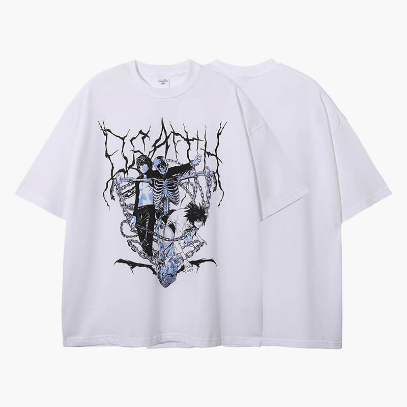 benpaolv Death Note T-Shirt Dark Style Anime Aesthetic