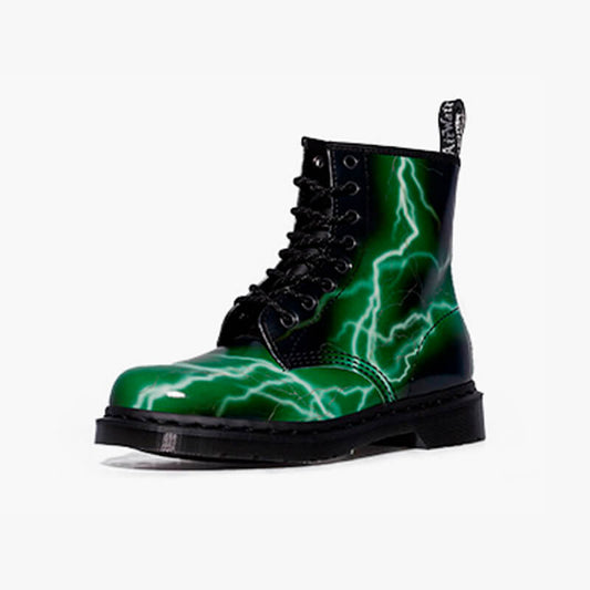 benpaolv Dr Martens Green Lightning Boots