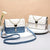 Benpaolv Stylish Heart Embroidery Crossbody Bag with Chain Decor - Perfect for Women's Color Contrast Square Purses