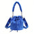 Benpaolv Trendy Plush Bucket Bag, Letter Embroidery Handbag, Drawstring Crossbody Bag For Women