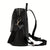 Benpaolv Stylish Solid Color Backpack Purse with Tassel Decor - Perfect for Travel, School, and Everyday Use