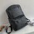 Benpaolv Leather Large Capacity Travel Backpack Laptop Backpack School Bag For Junior High School College Student