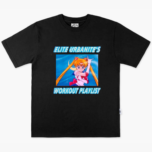 benpaolv Elite Urbanite Workout Playlist Sailor Moon T-Shirt