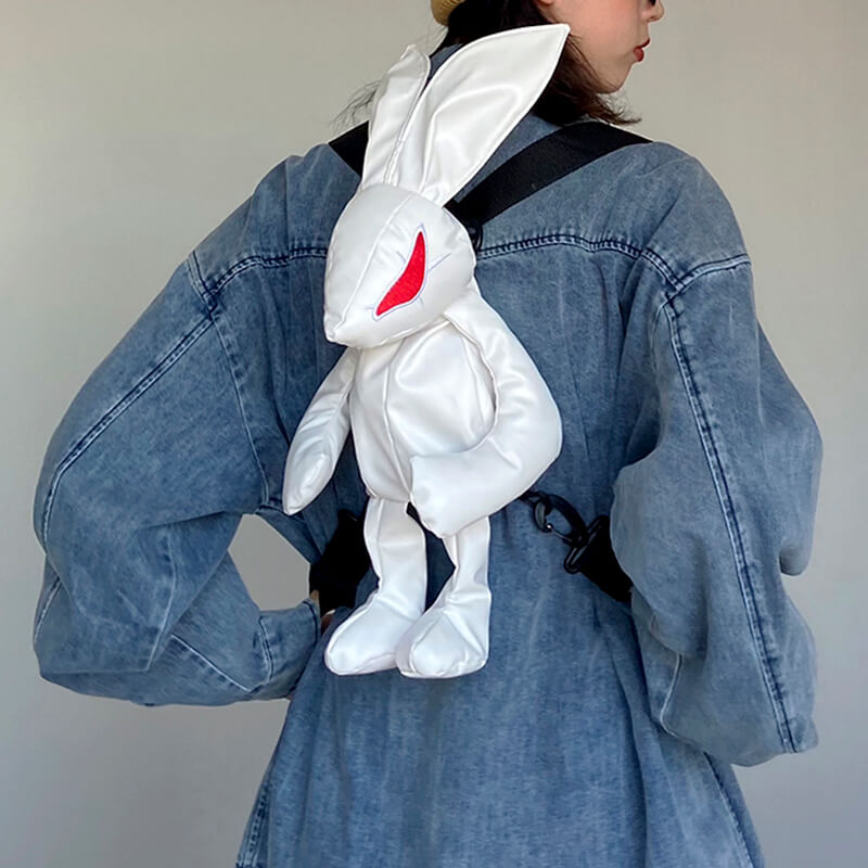 benpaolv Evil Bunny Backpack Eco Leather