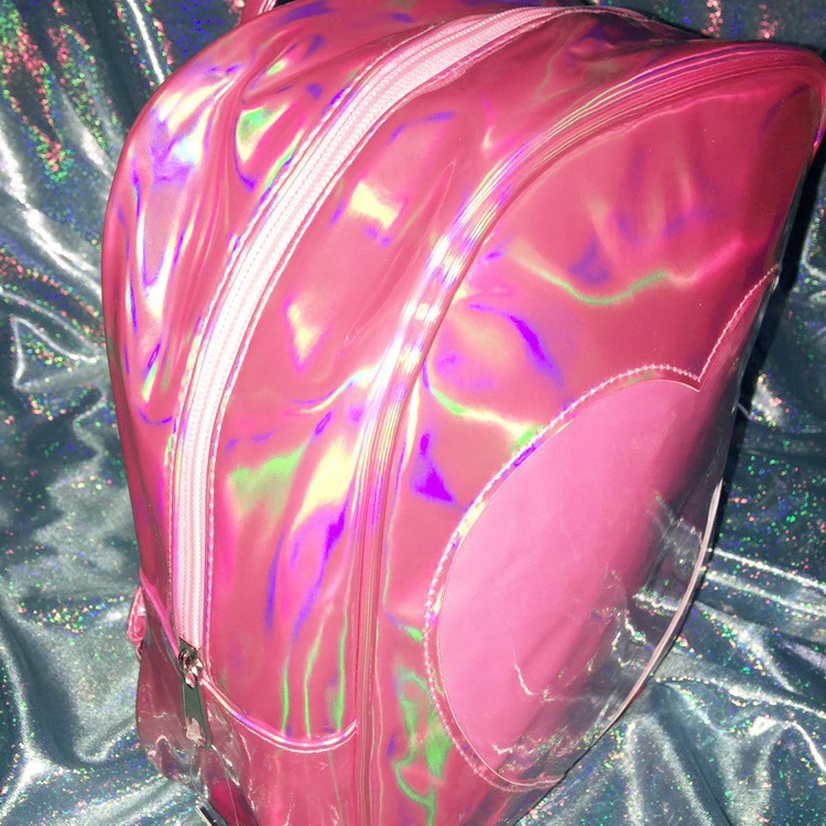 benpaolv Holographic Heart Harajuku Backpack