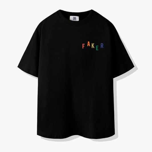 benpaolv Indie Aesthetic Colored Letters Faker T-Shirt