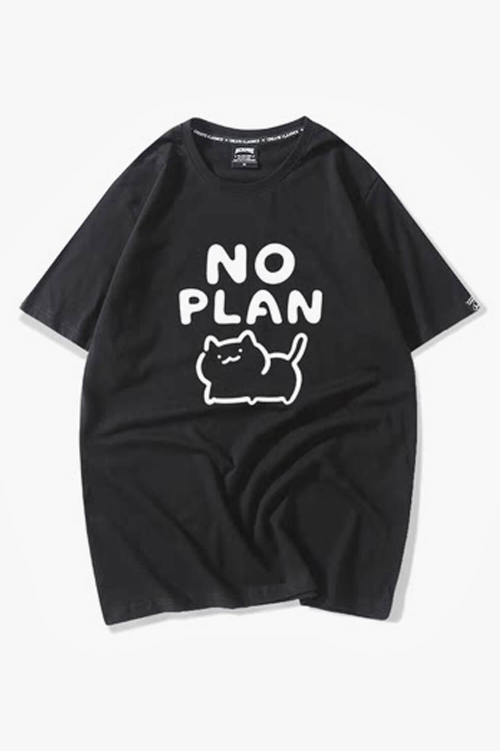 benpaolv Kawaii Cat No Plan Cute T-Shirt