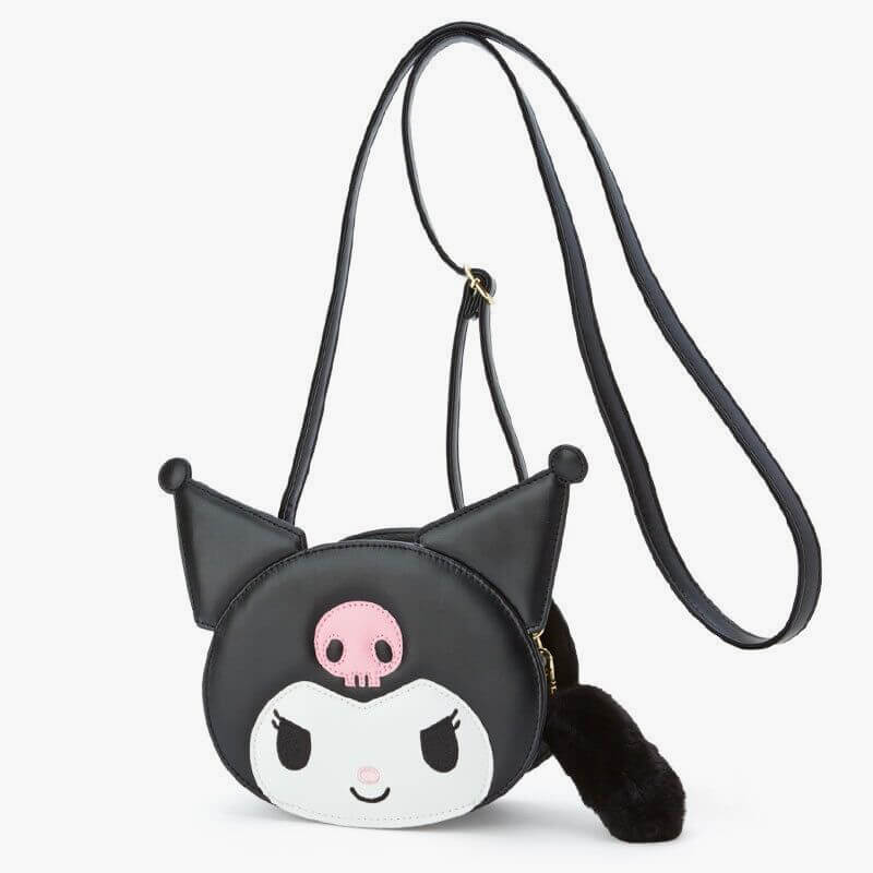 benpaolv Kuromi Head Messenger Bag Sanrio