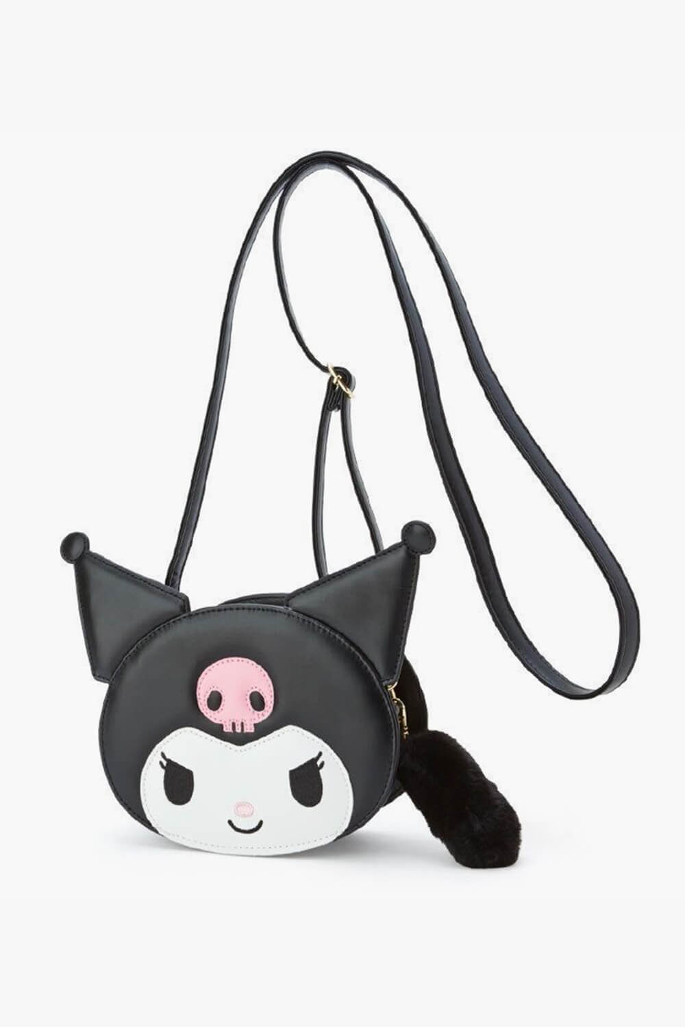 benpaolv Kuromi Head Messenger Bag Sanrio