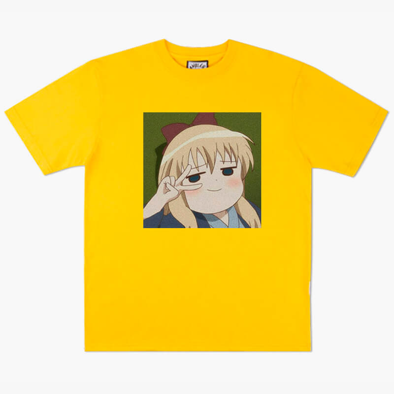 benpaolv Kyouko Toshinou Face Yuru Yuri T-Shirt Animecore