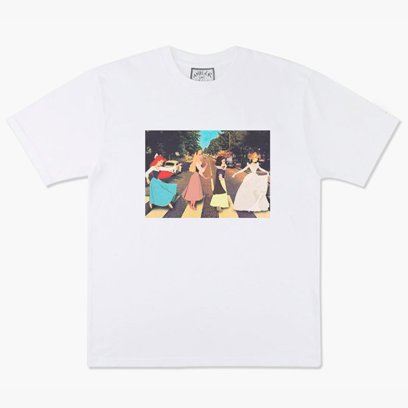 benpaolv Meme Aesthetic Disney Princess Abbey Road T-Shirt