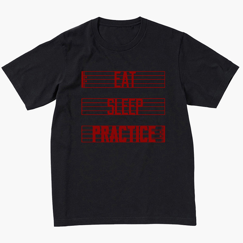 benpaolv Music Aesthetic Eat Sleep Practice T-Shirt